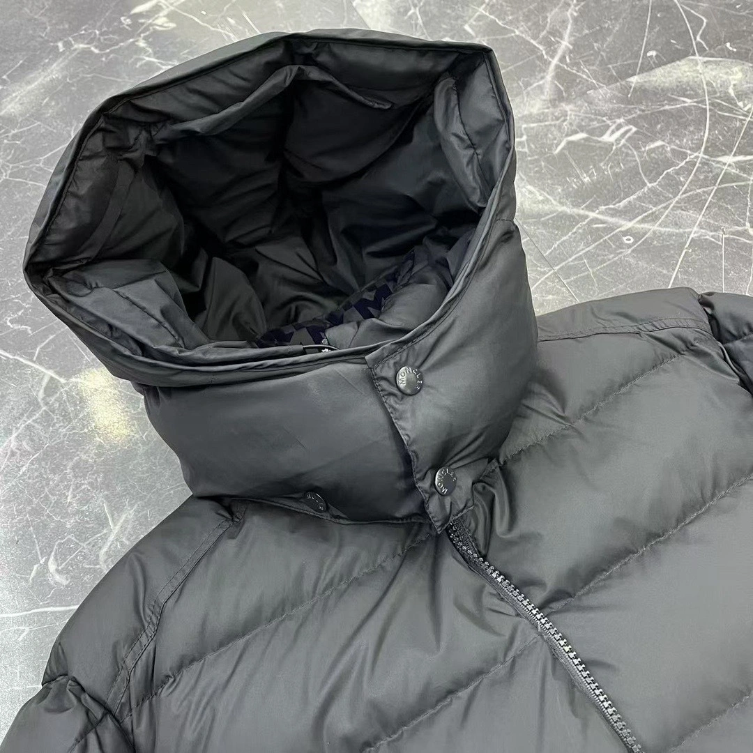 wg.luxury-- 7o9385r reversible Down jacket longue Saion white goose down item: E-F409I1526